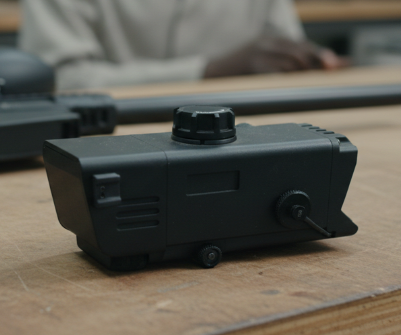 Digital Night Vision Scope High-Performance Defense Tool Black